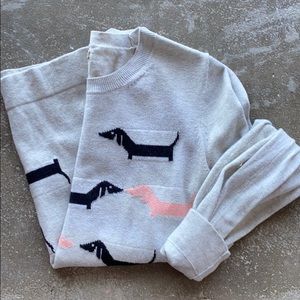 Dachshund Printed Sweater